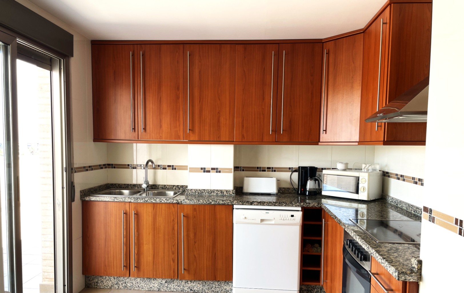 Dining area in penthouse for sale in Denia