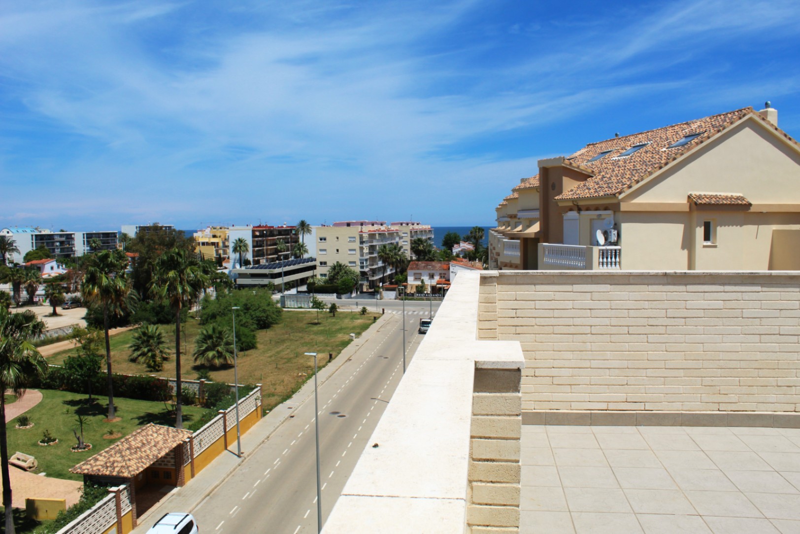 Exterior view in penthouse for sale in Denia