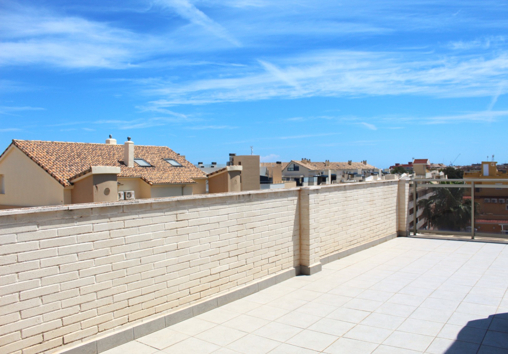 Terrace in penthouse for sale in Denia