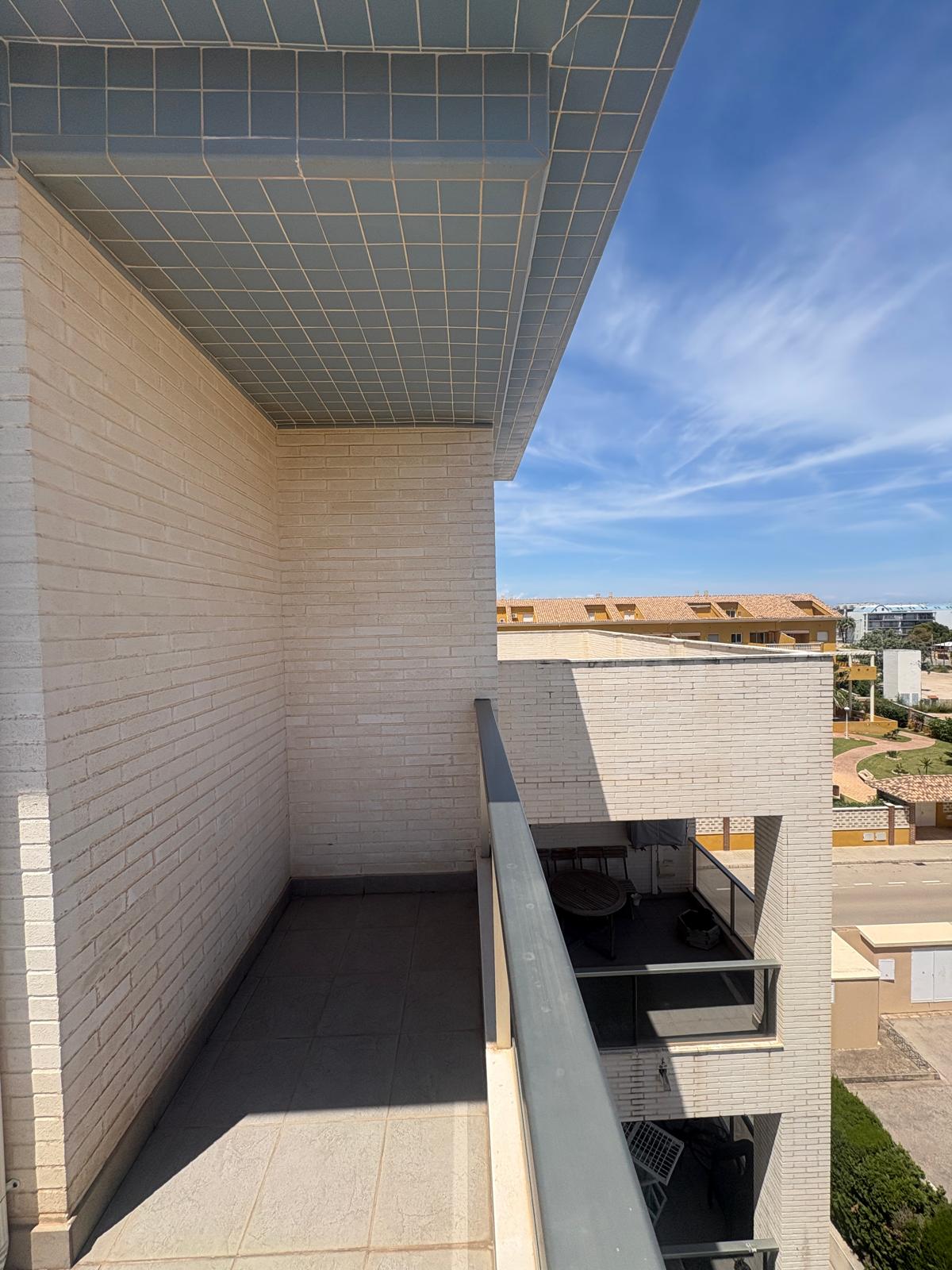 Pool area in penthouse for sale in Denia