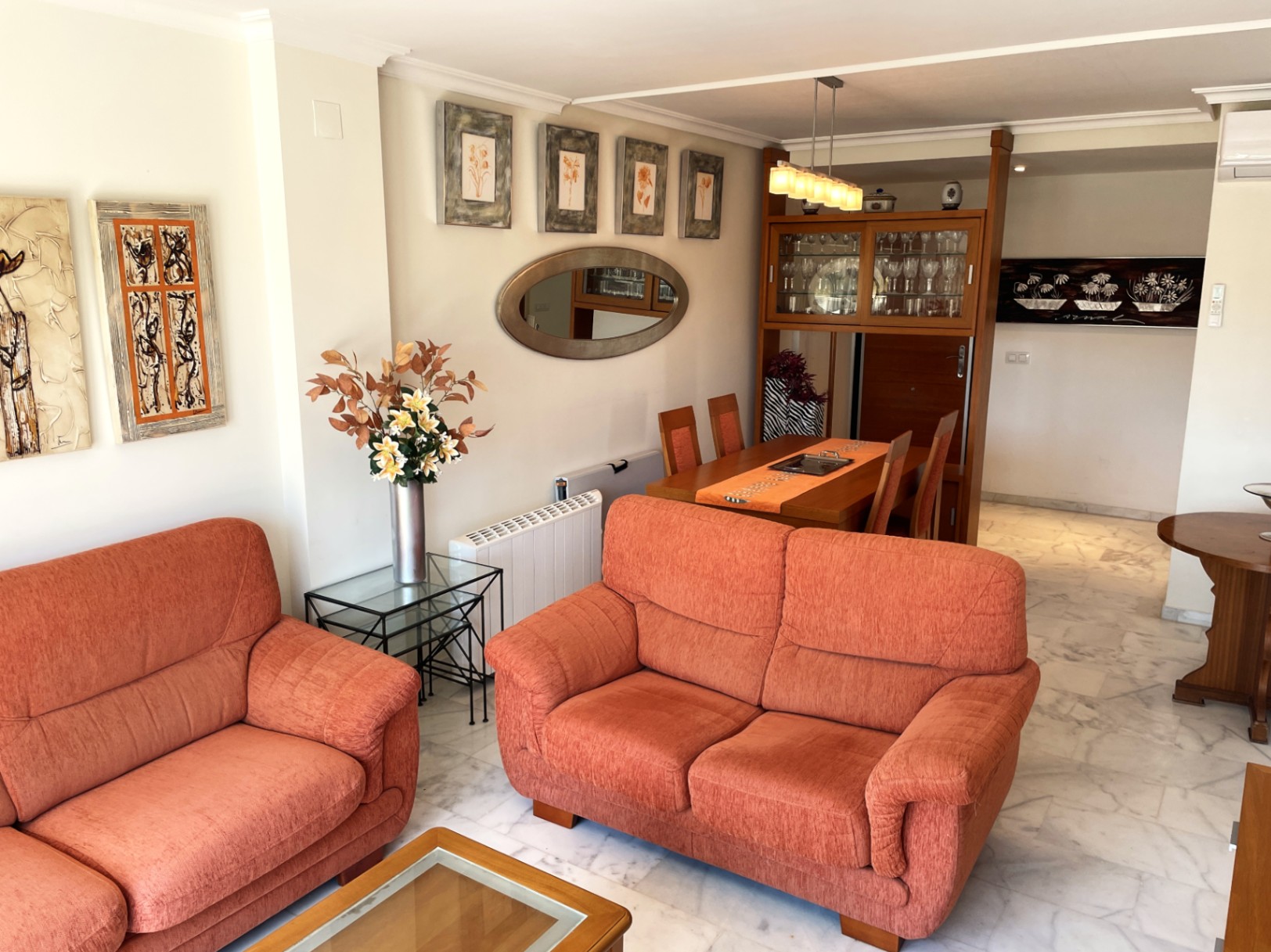 Terrace in penthouse for sale in Denia