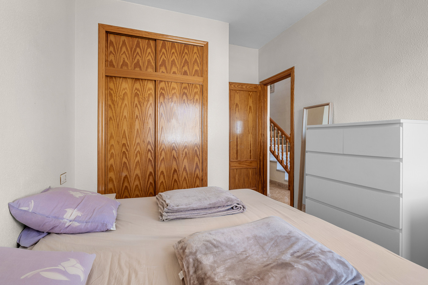 Living room in bungalow for sale in Cabo Roig