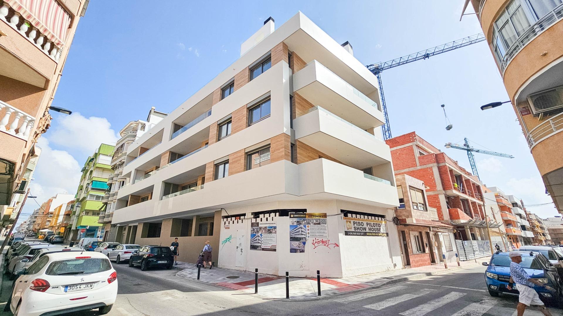 Garden in apartment for sale in Torrevieja