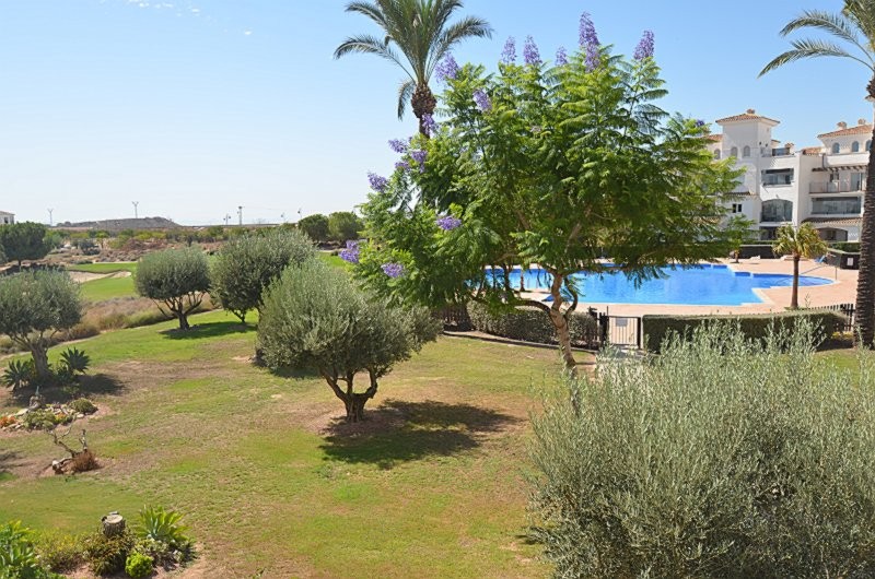 Exterior view in apartment for sale in Hacienda Riquelme Golf Resort