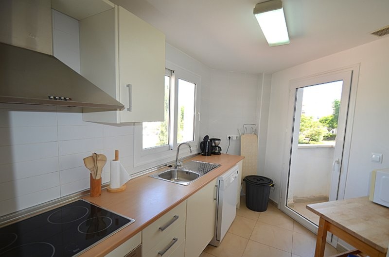 Terrace in apartment for sale in Hacienda Riquelme Golf Resort