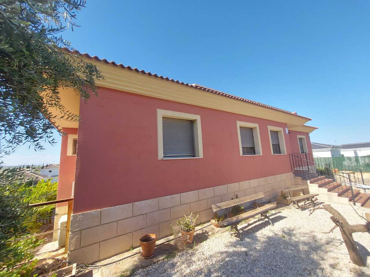 Living room in villa for sale in Calasparra
