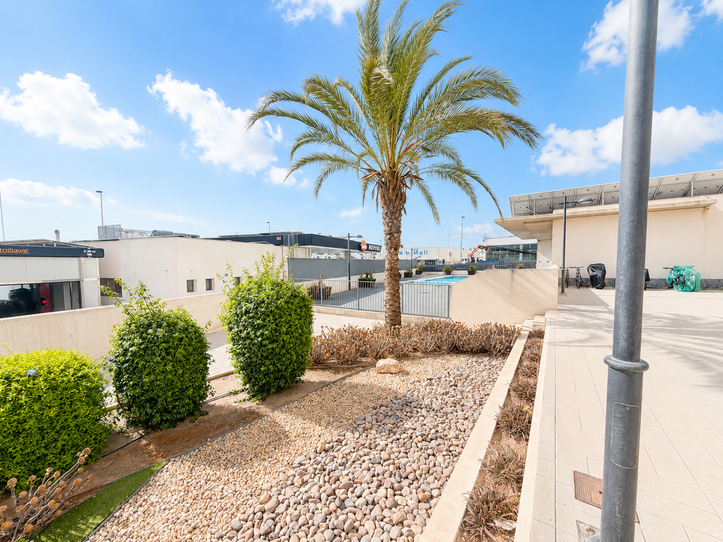 Pool area in apartment for sale in Los Dolses