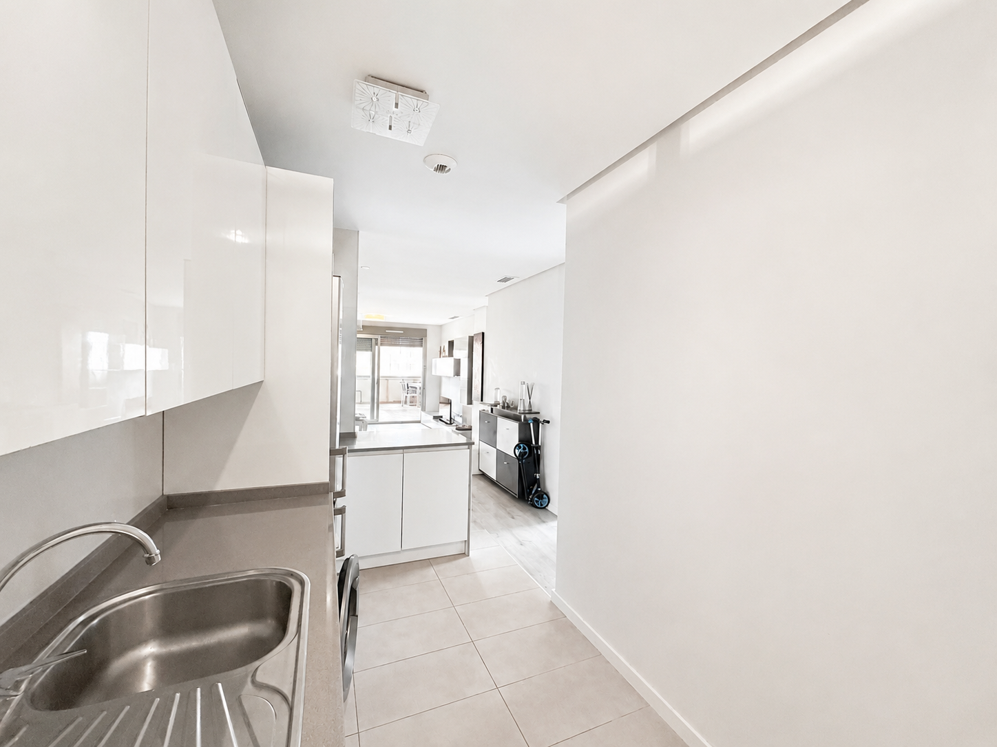 Pool area in apartment for sale in Los Dolses