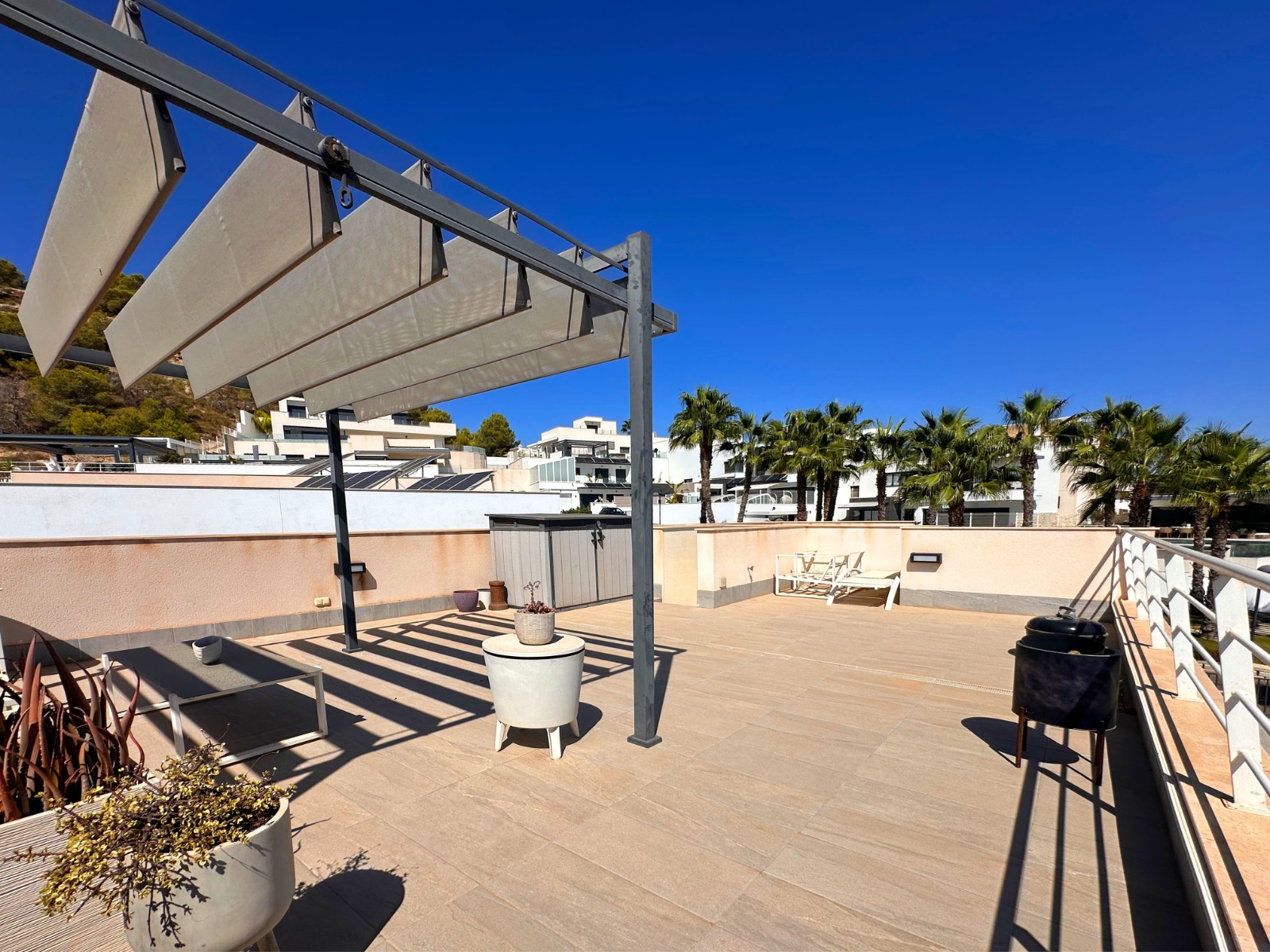 Master bedroom in villa for sale in San Miguel de Salinas