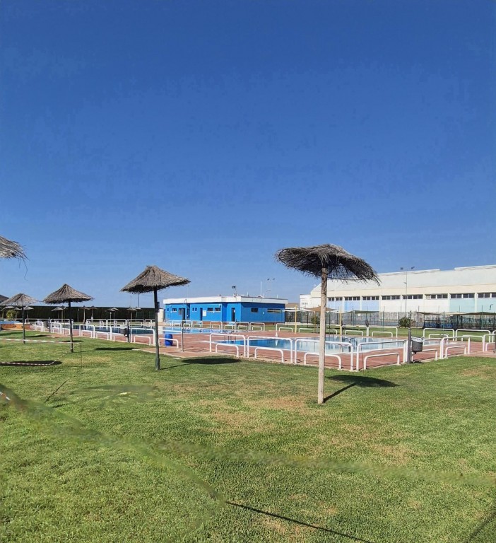 Pool area in apartment for sale in San Pedro del Pinatar