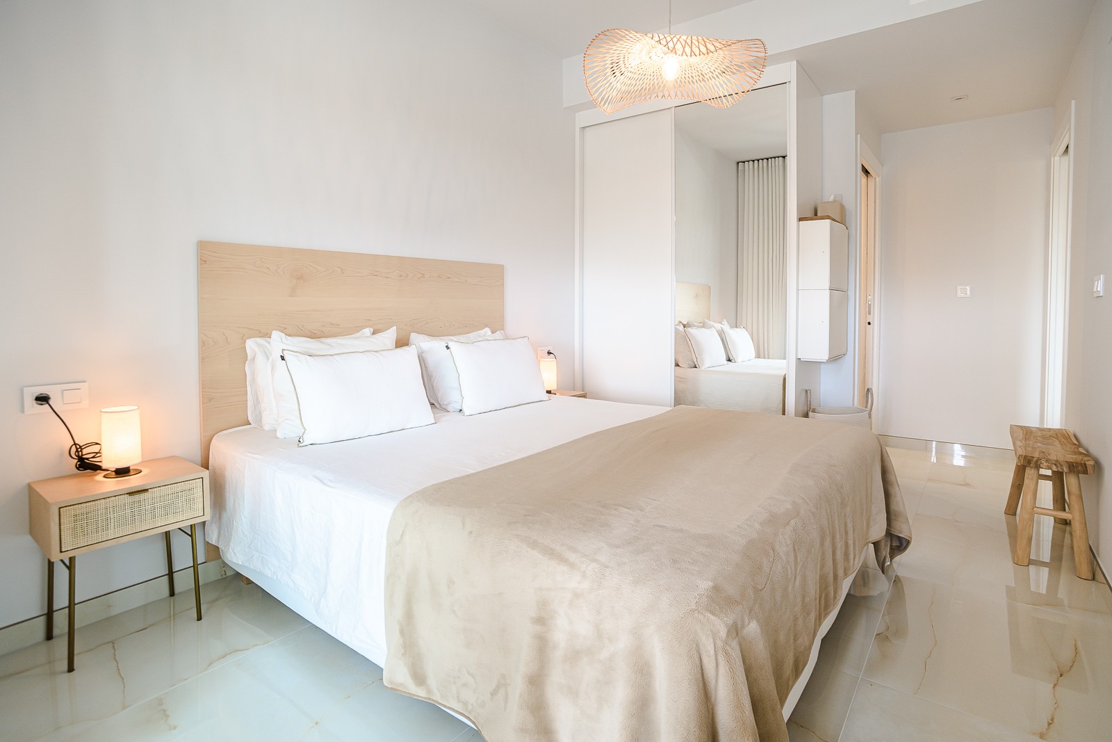 Master bedroom in penthouse for sale in Orihuela Costa