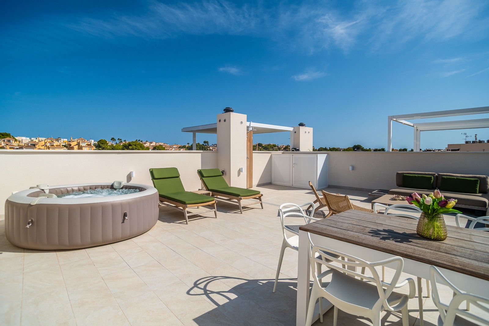 Exterior view in penthouse for sale in Orihuela Costa