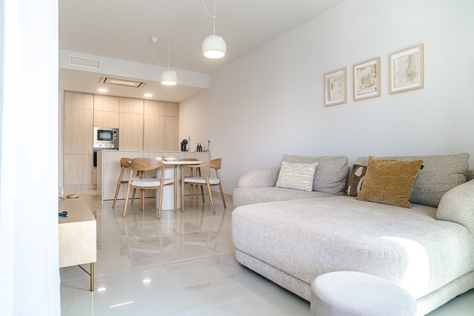 Terrace in penthouse for sale in Orihuela Costa