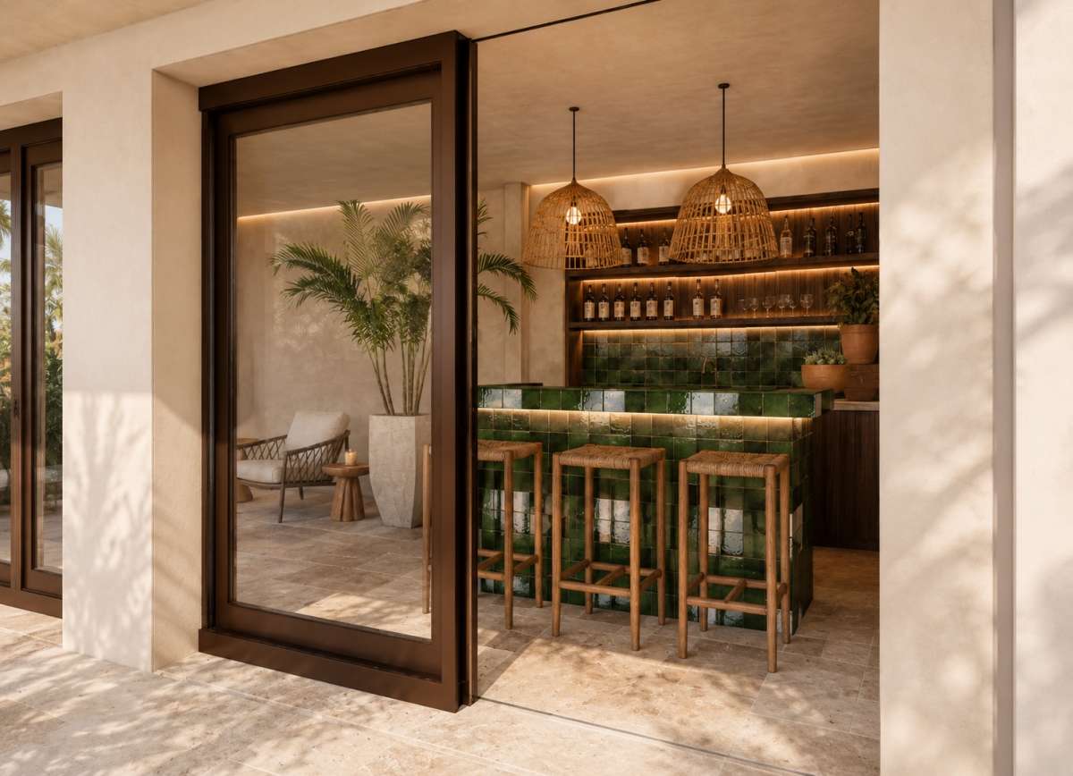 Bathroom in villa for sale in javea