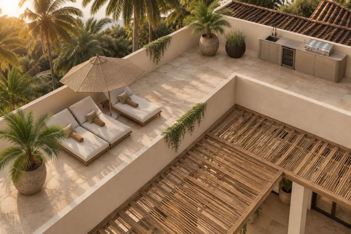 Master bedroom in villa for sale in javea