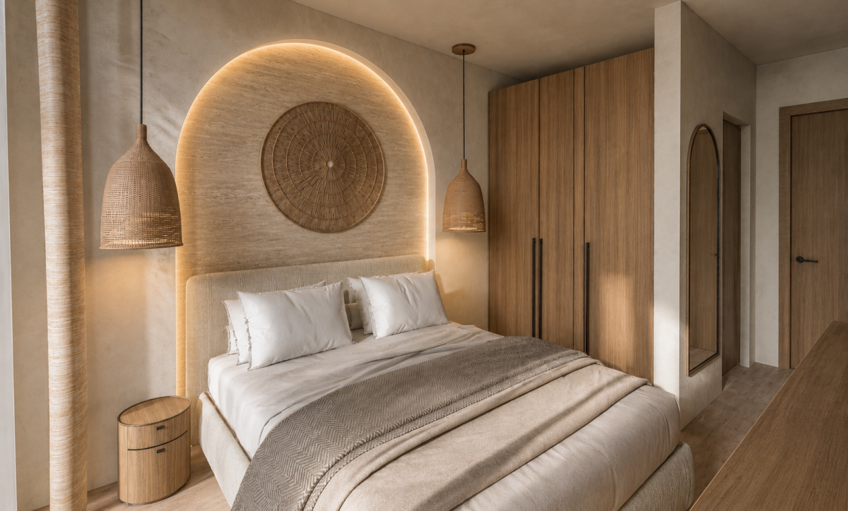 Bedroom in villa for sale in javea