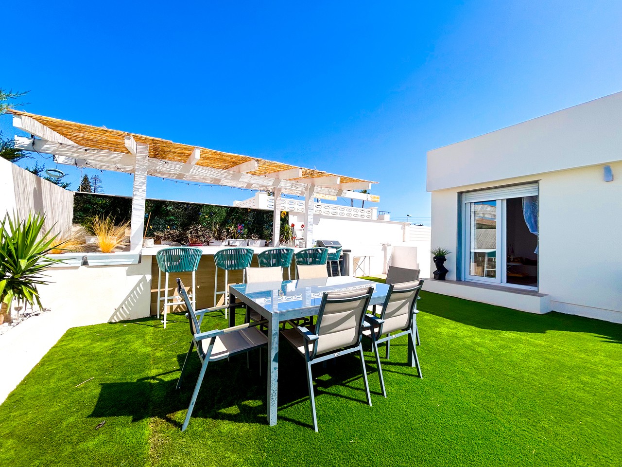 Kitchen in villa for sale in Mar de Cristal