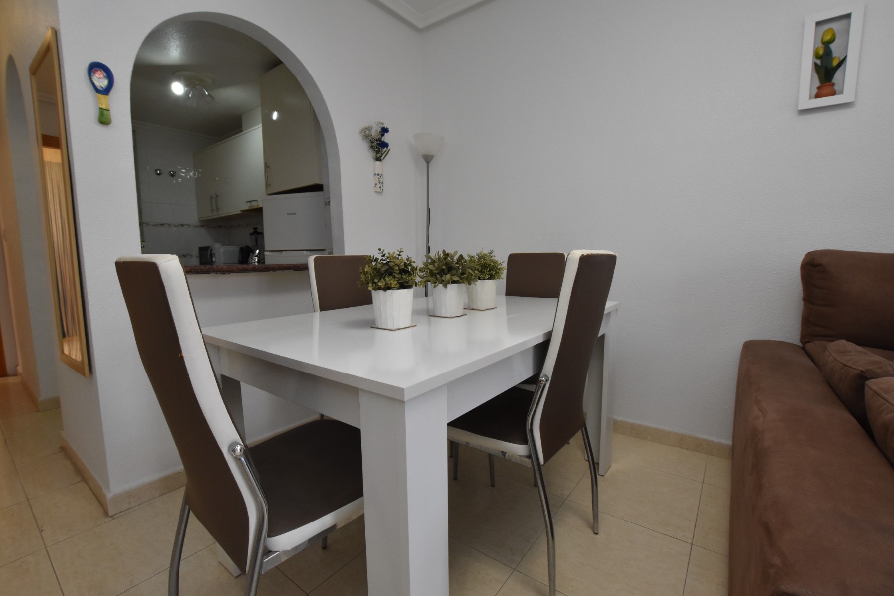 Pool area in apartment for sale in Algorfa