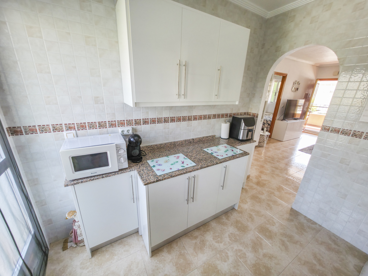 Living room in apartment for sale in Villamartin