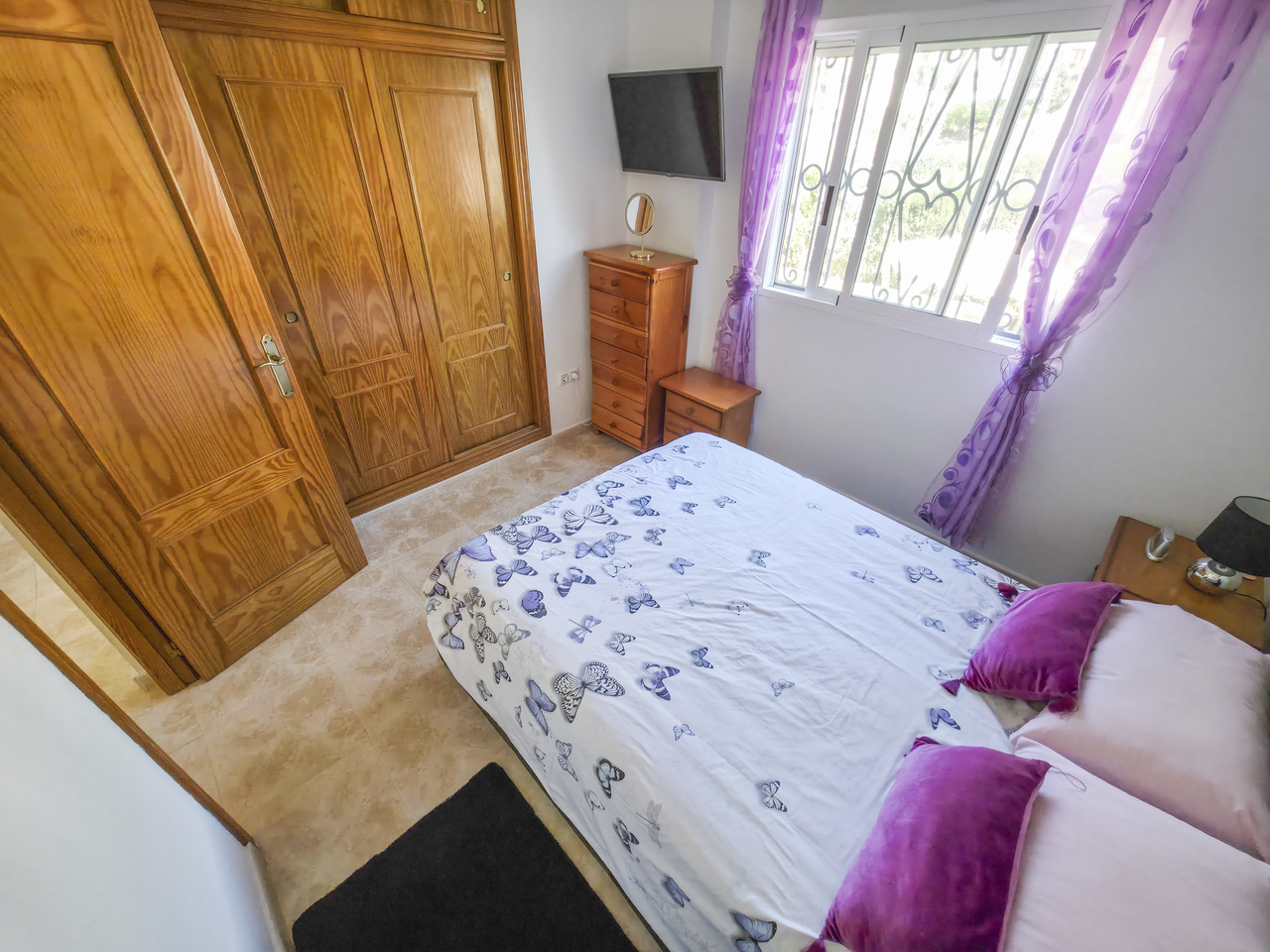 Pool area in apartment for sale in Villamartin