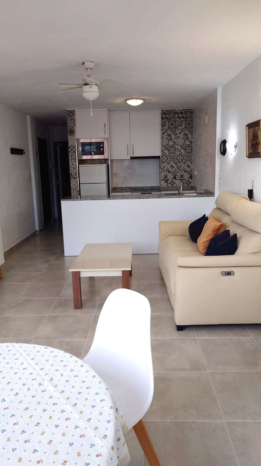 Pool area in apartment for sale in Calpe