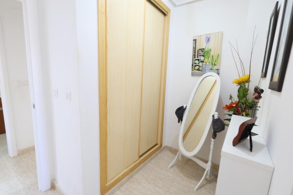Pool area in bungalow for sale in Orihuela Costa