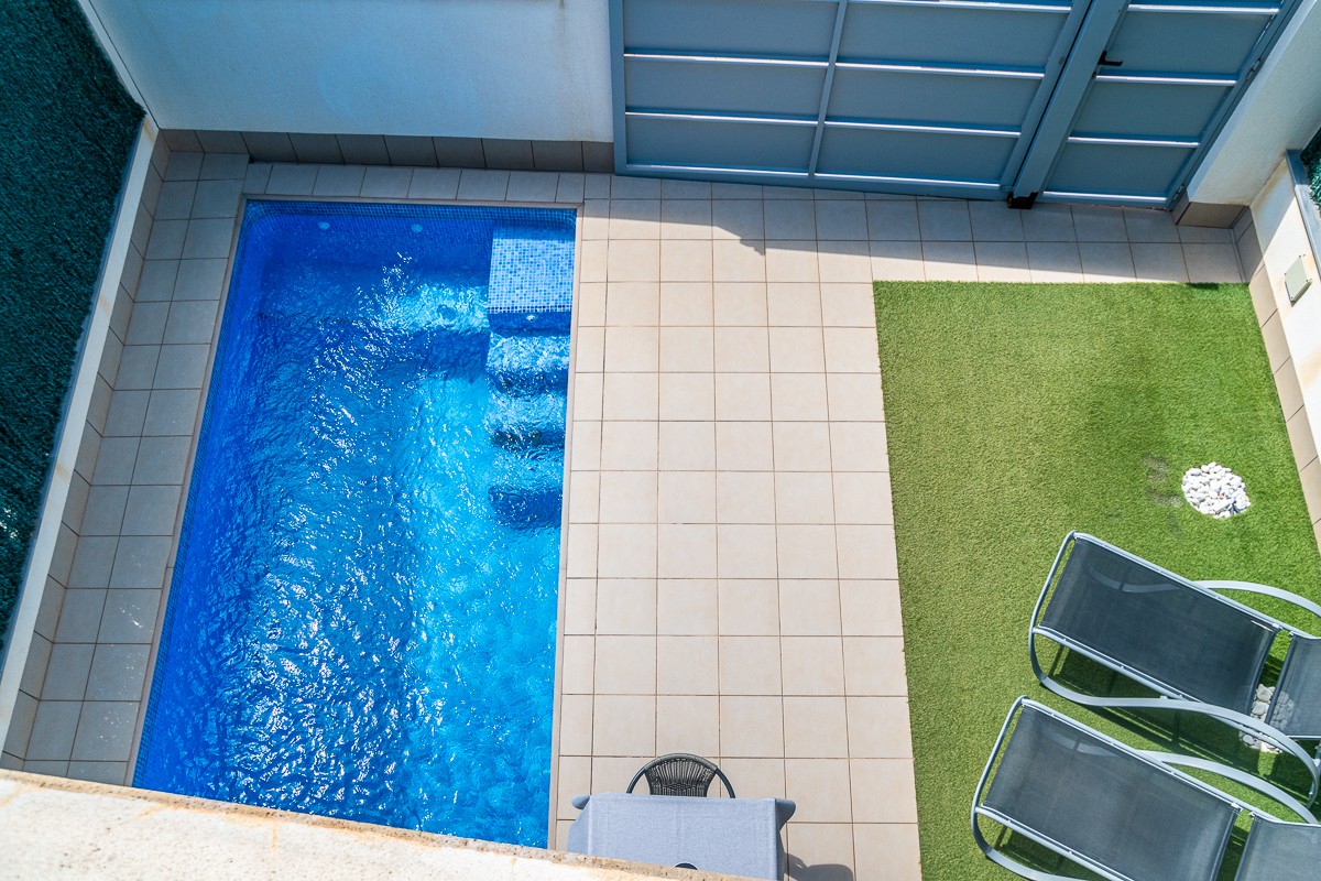 Garden in villa for sale in San Pedro del Pinatar