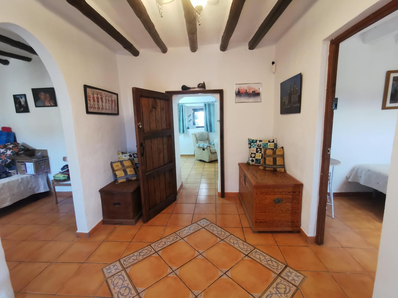 Exterior view in terraced for sale in Huercal Overa