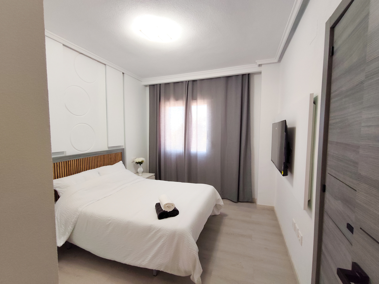 Pool area in apartment for sale in Torrevieja