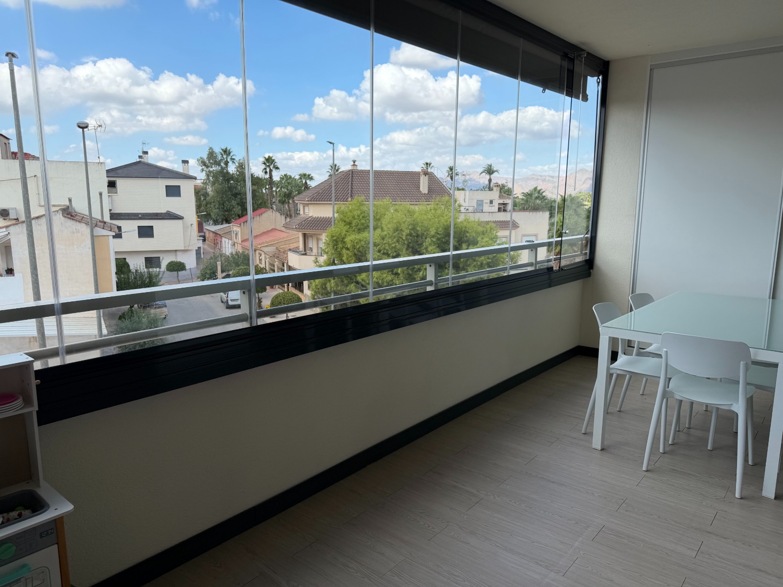 Pool area in apartment for sale in Jacarilla