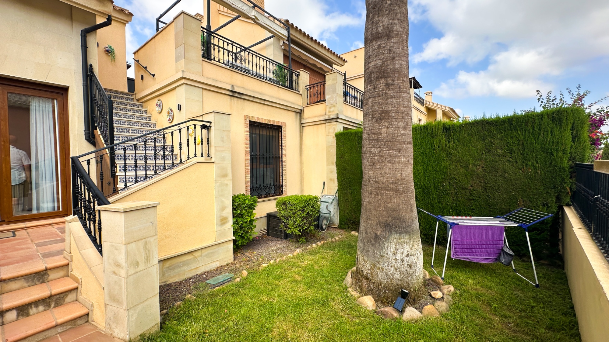 Garden in terraced for sale in La Finca Golf Resort