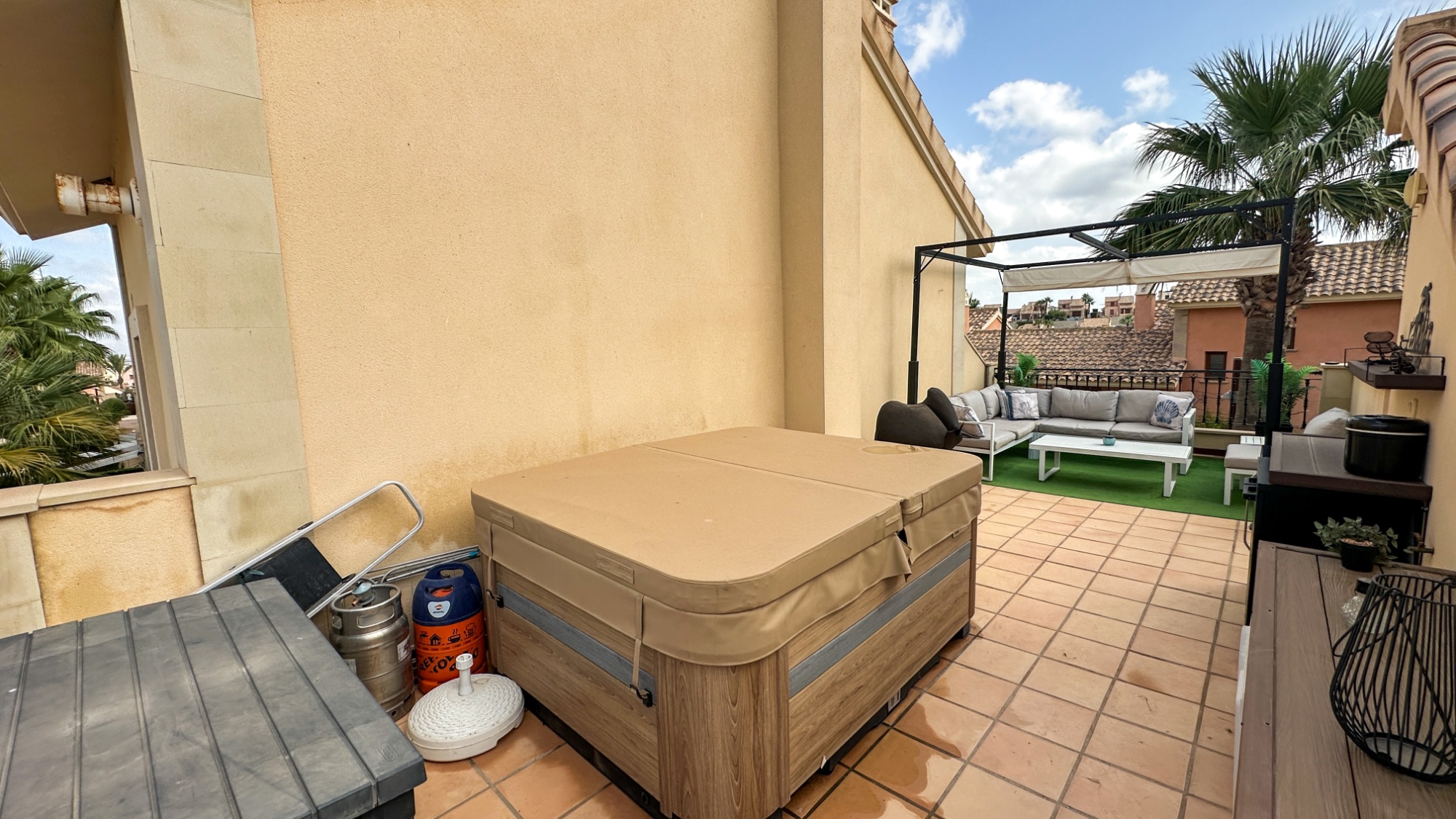 Exterior view in terraced for sale in La Finca Golf Resort
