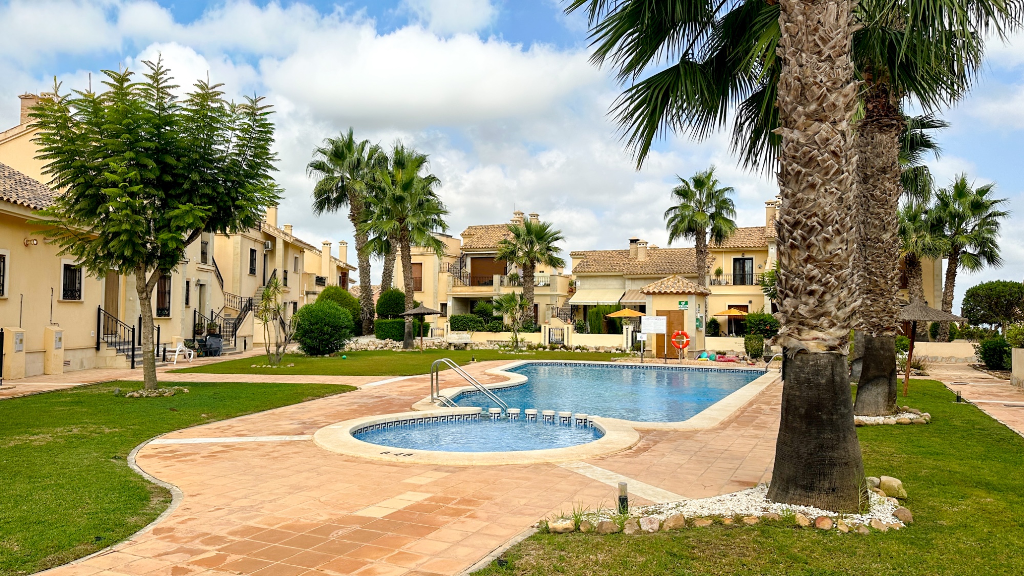 Terrace in terraced for sale in La Finca Golf Resort