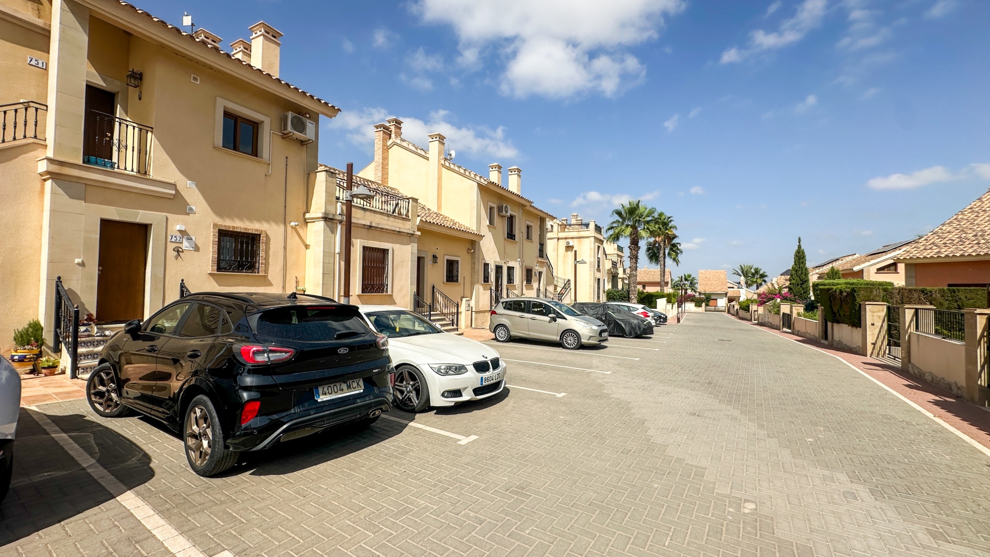 Dining area in terraced for sale in La Finca Golf Resort