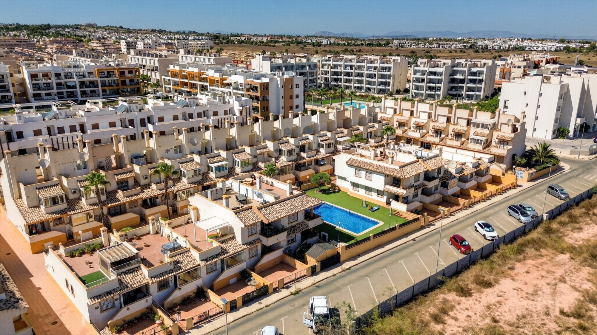 Living room in villa for sale in Orihuela Costa