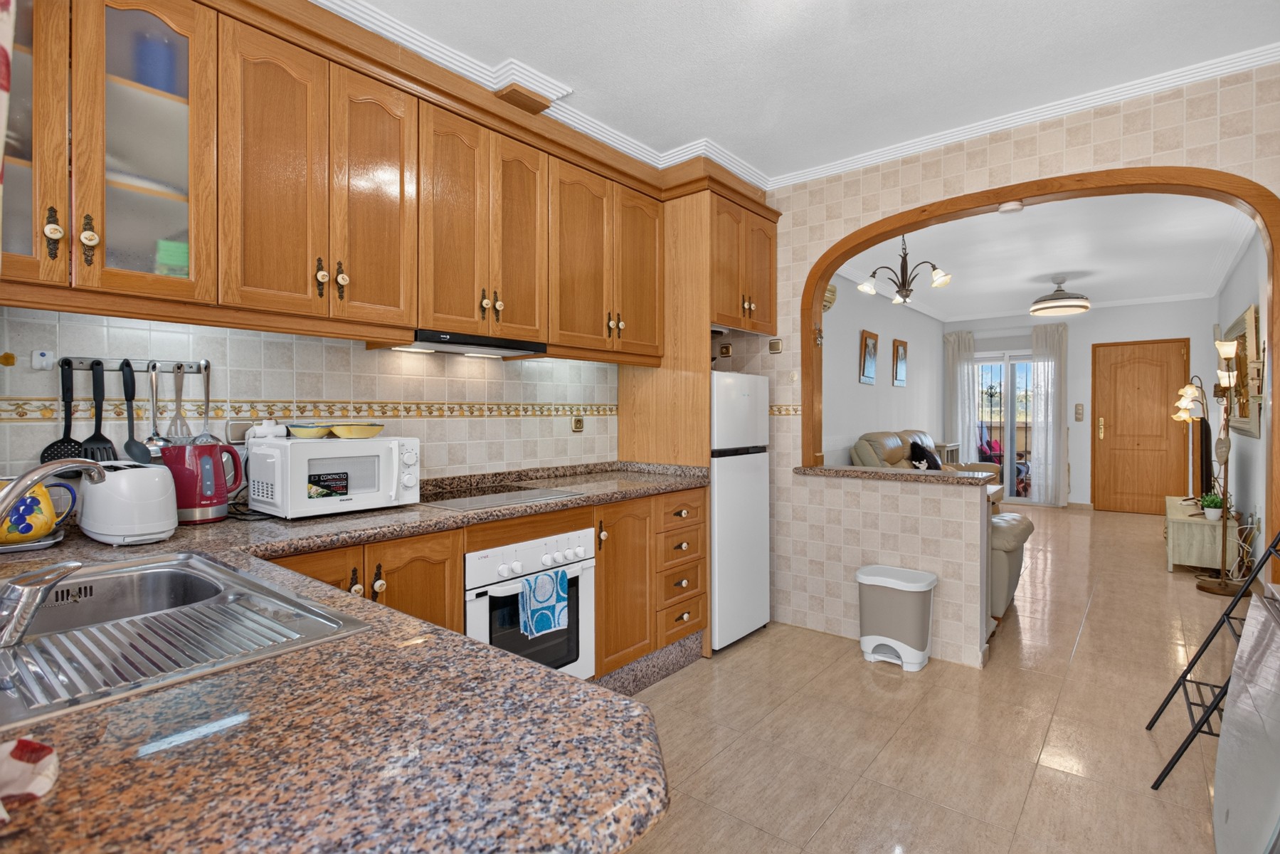 Master bedroom in villa for sale in Orihuela Costa