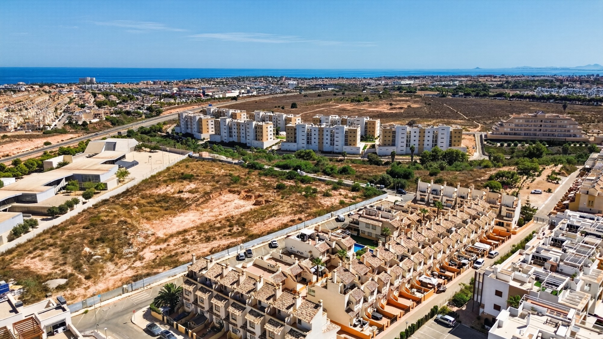 Master bedroom in villa for sale in Orihuela Costa