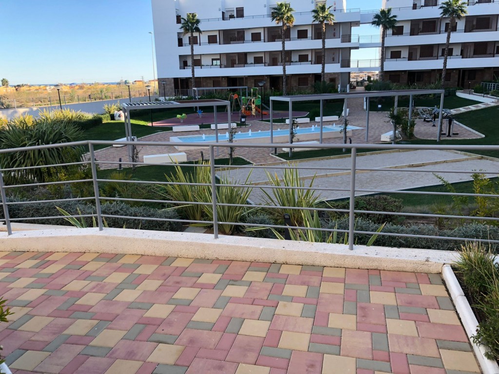 Terrace in apartment for sale in Cabo Roig