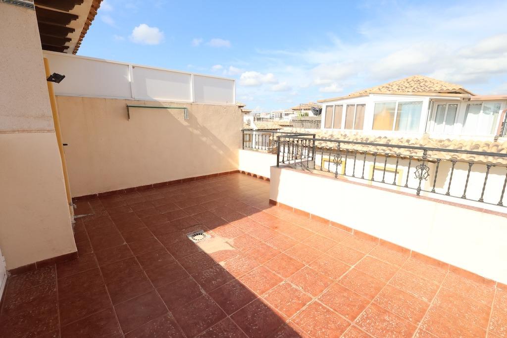 Pool area in terraced for sale in Orihuela Costa