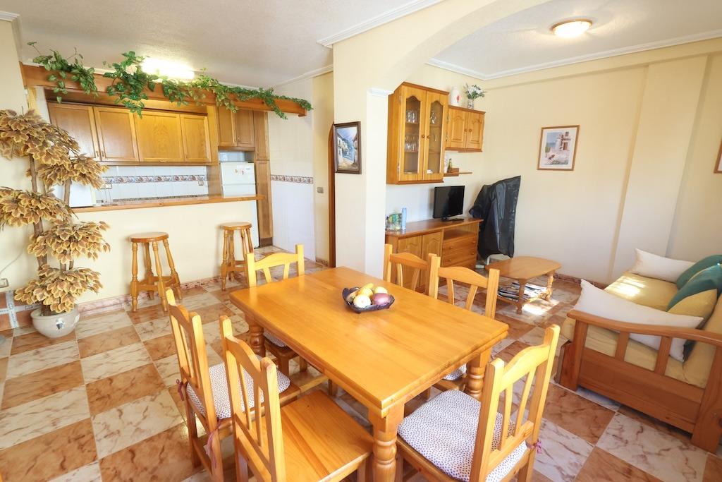 Pool area in terraced for sale in Orihuela Costa