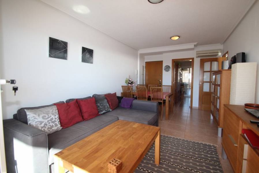 Penthouse in Dehesa de Campoamor with a private 112 m2 solarium and spectacular views of the sea