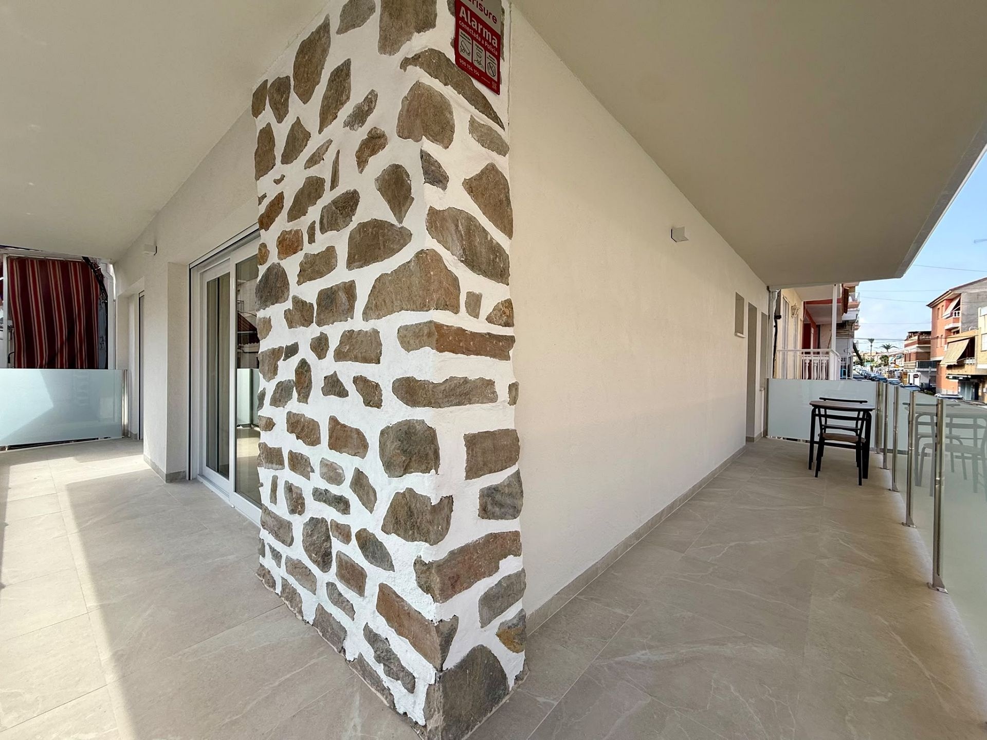 Fully renovated townhouse, completed in 2026, with a side view of the Mar Menor, in Lo Pagán, only 100 metres from the Villananitos beach