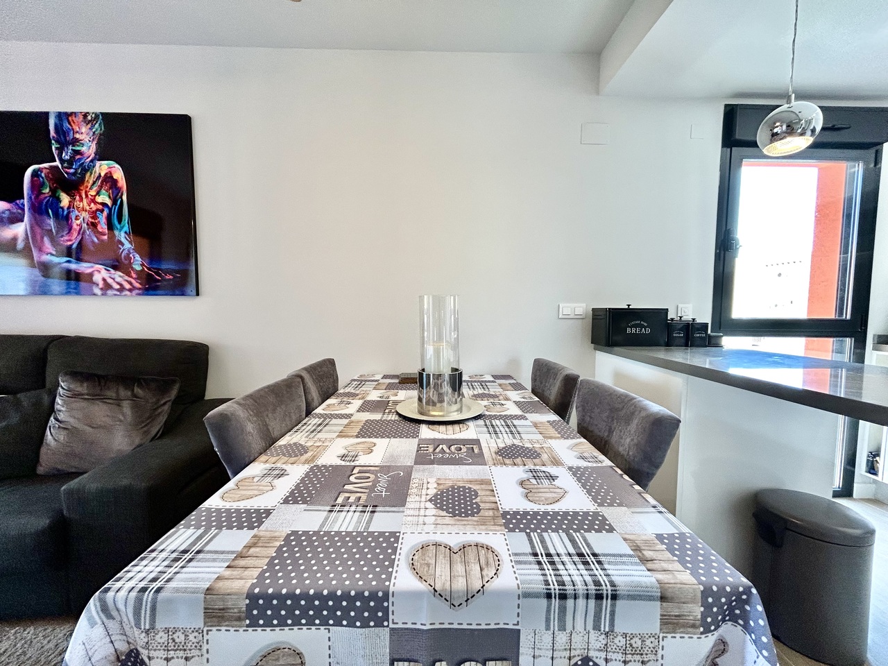 Dining area in apartment for sale in Villamartin