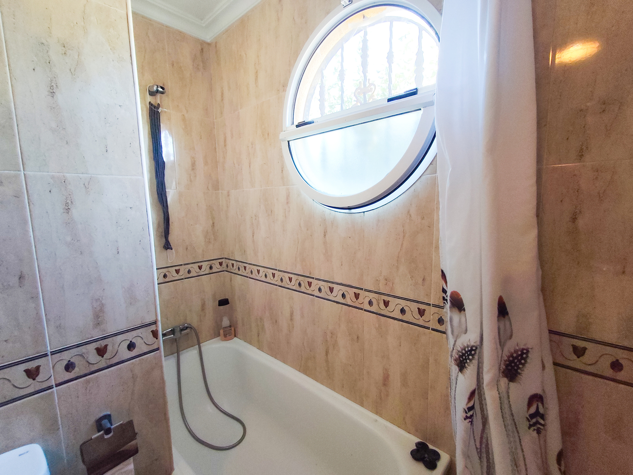 Pool area in apartment for sale in Cabo Roig