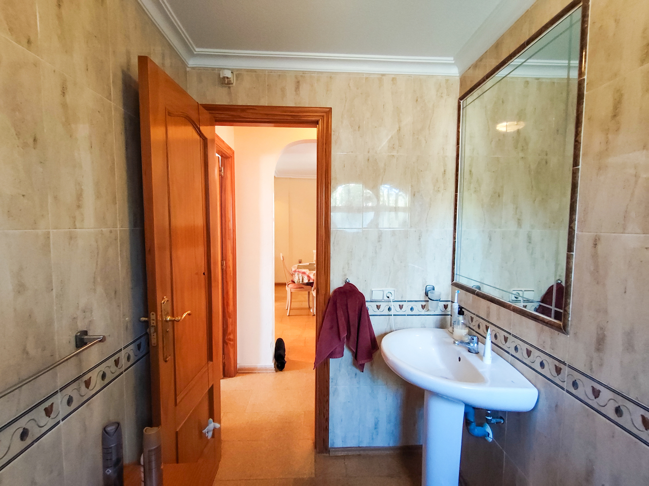 Garden in apartment for sale in Cabo Roig
