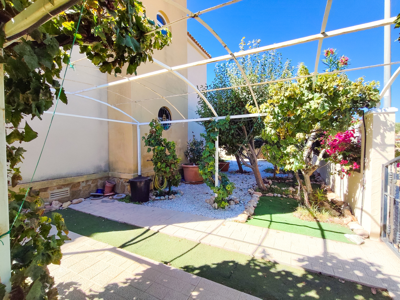 Pool area in apartment for sale in Cabo Roig