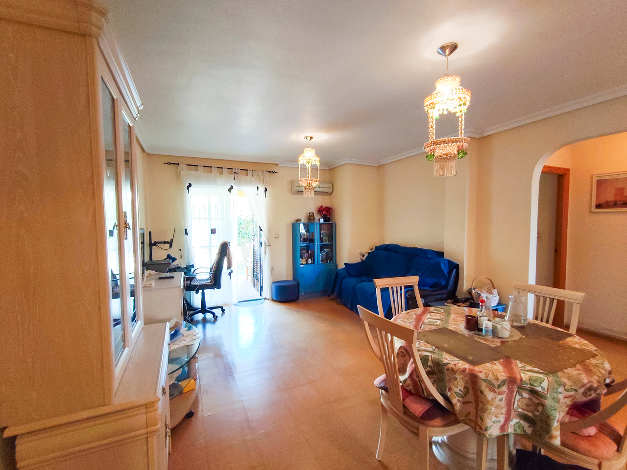 Garden in apartment for sale in Cabo Roig