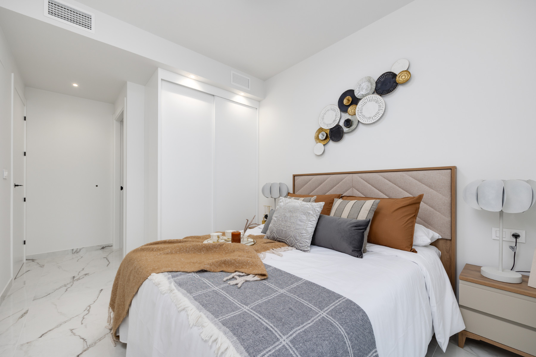 Living room in apartment for sale in San Miguel de Salinas