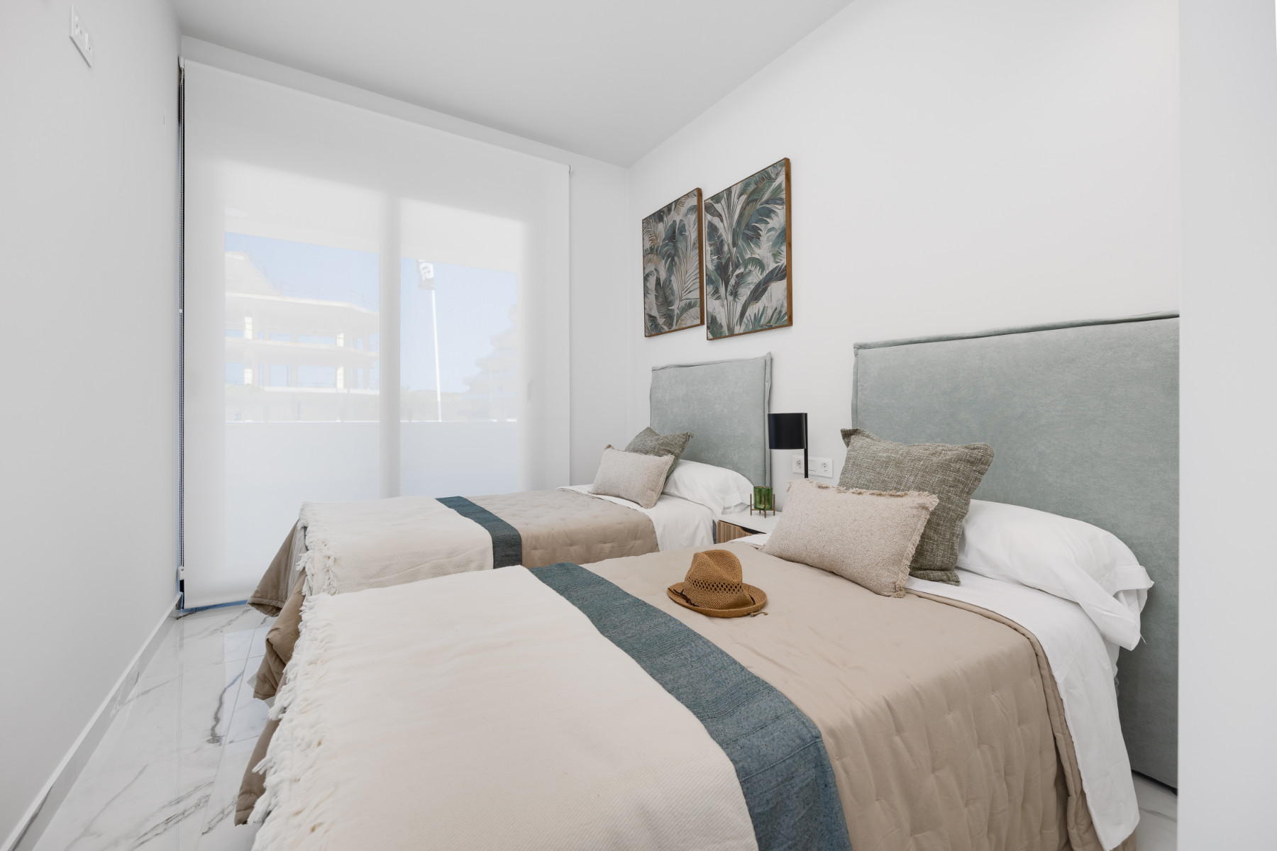 Master bedroom in apartment for sale in San Miguel de Salinas
