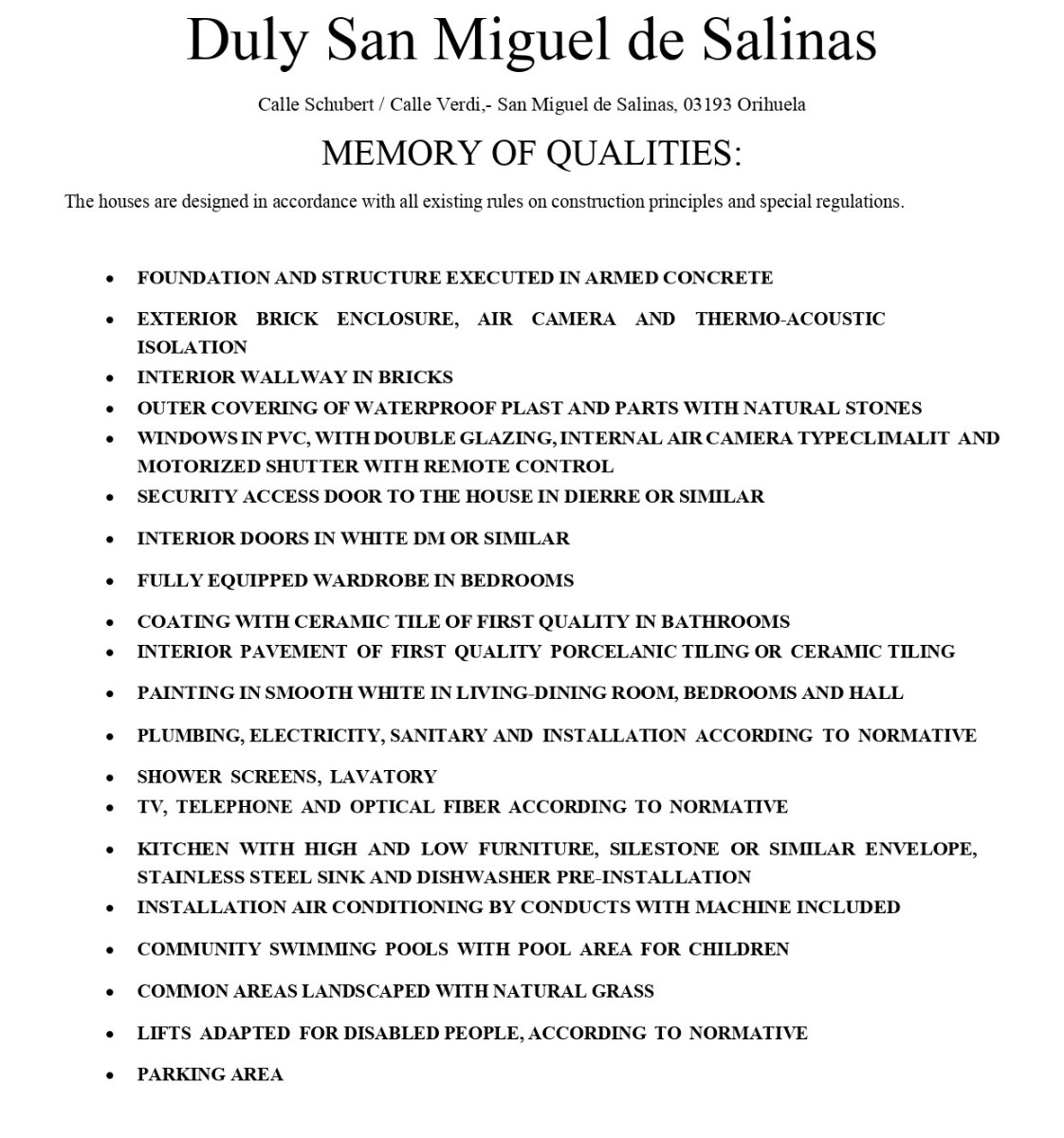 Garden in apartment for sale in San Miguel de Salinas